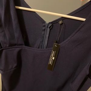 Work dress in navy blue size Large